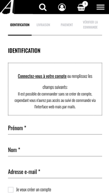 Processus de commande optimisé